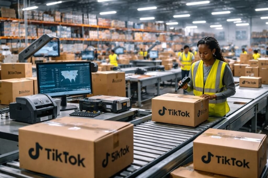 Social commerce fulfillment warehouse supporting TikTok Shop logistics expansion